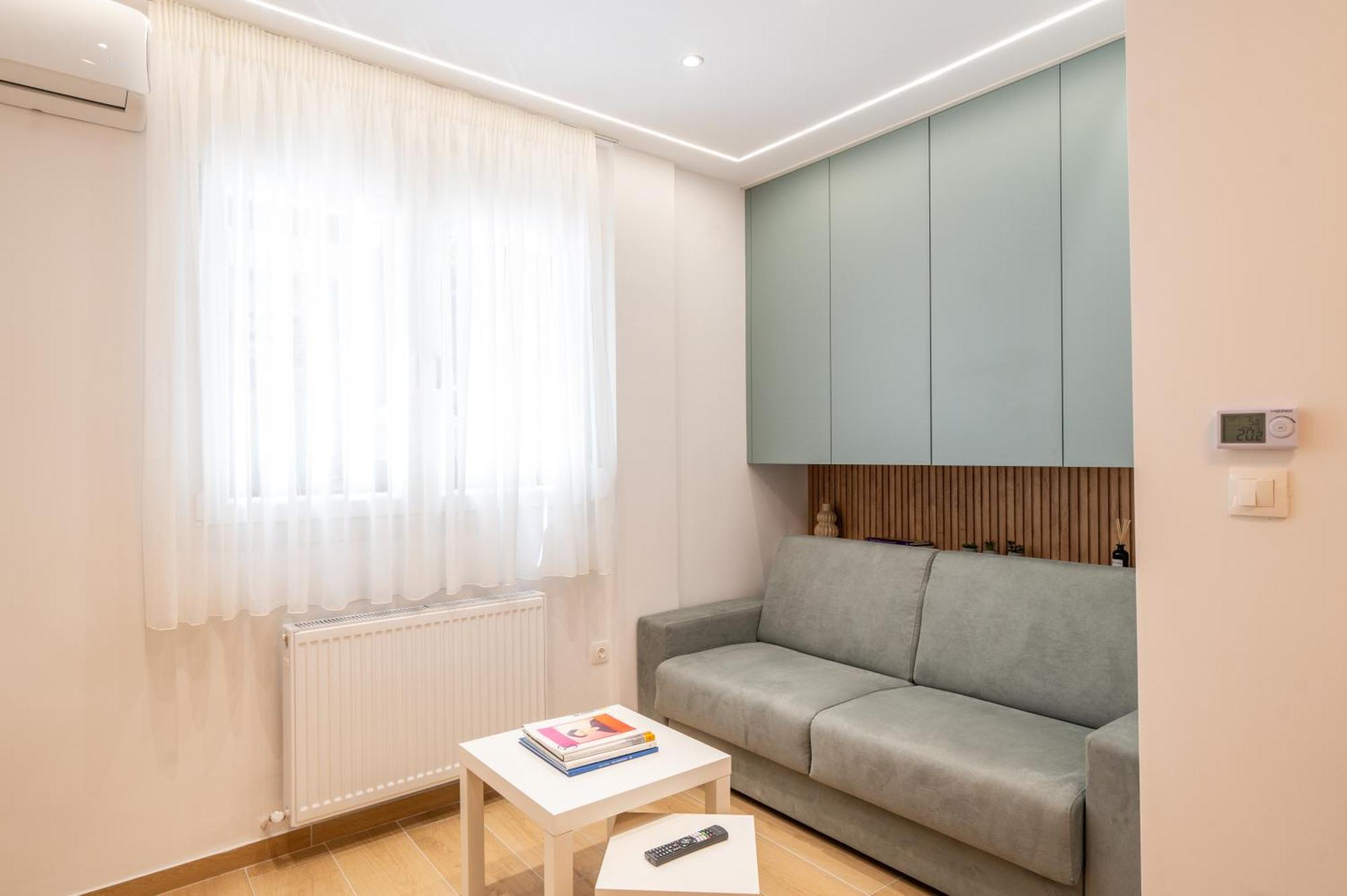 Honey Oak & Cream Patio By Nest Apartman Szaloniki Kültér fotó